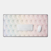 Frau Schreibtischunterlage (Tastatur & Maus)