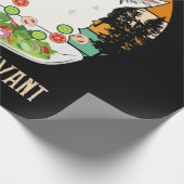 Frau schreien bei Cat Meme, Cat Meme Geschenkpapier (Ecke)