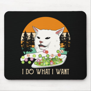 Frau schreien bei Cat Meme, Cat Meme Mousepad