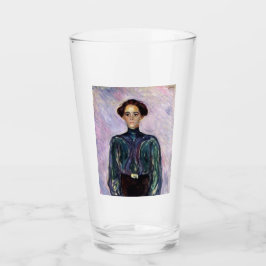 Frau Schwarz (von Edvard Munch) Glas