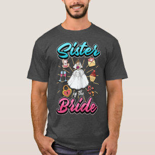 Frau Schwester der Braut T-Shirt
