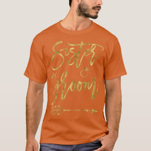 Frau Schwester von Shirt mit Arrow Dark Yello