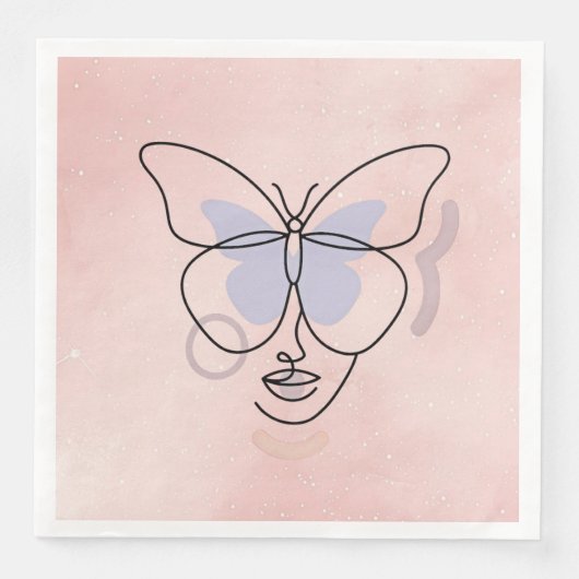 Frau Serviette (Vorderseite)