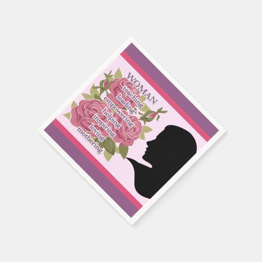 Frau Serviette (Ecke)