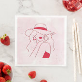 Frau Serviette (Beispiel)