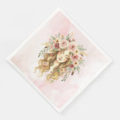 Frau Serviette (Ecke)