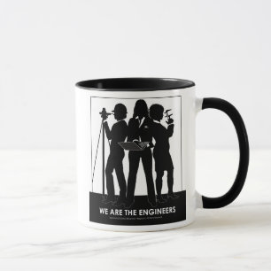 (Frau) sind wir die Ingenieur-Tasse Tasse