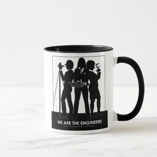 (Frau) sind wir die Ingenieur-Tasse Tasse (Rechts)