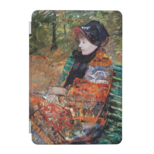 Frau sitzt auf der Bank, Mary Cassatt iPad Mini Hülle