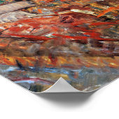 Frau sitzt auf der Bank, Mary Cassatt Poster (Ecke)