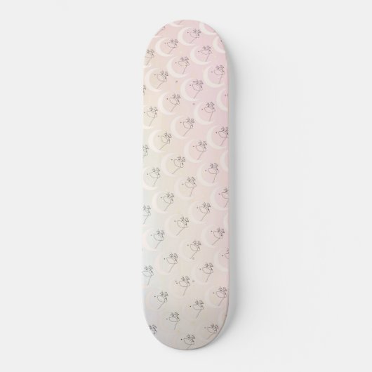 Frau Skateboard (Vorderseite)