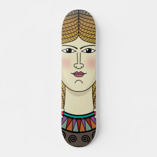 Frau Skateboard