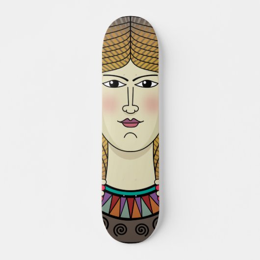 Frau Skateboard (Vorne)