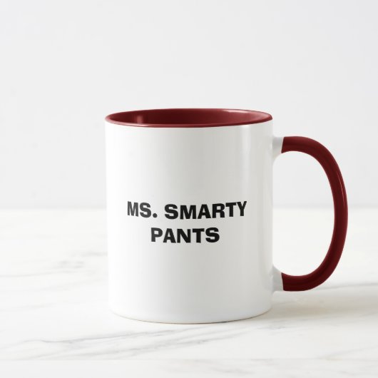FRAU SMARTY PANTS TASSE (Rechts)
