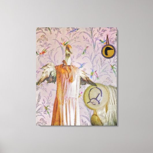 Frau Smews Portrait Leinwanddruck (Vorderseite)