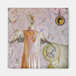 Frau Smews Portrait Magnet
