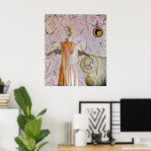 Frau Smews Portrait Poster (Heimbüro)