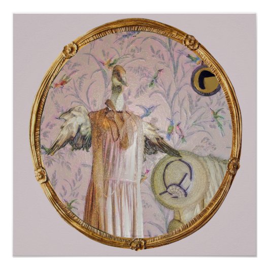 Frau Smews Portrait Poster (Vorderseite)