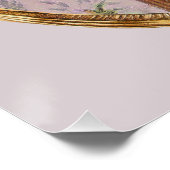 Frau Smews Portrait Poster (Ecke)