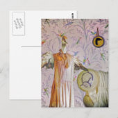 Frau Smews Portrait Postkarte (Vorne/Hinten)