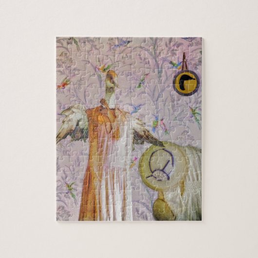 Frau Smews Portrait Puzzle (Vertikal)