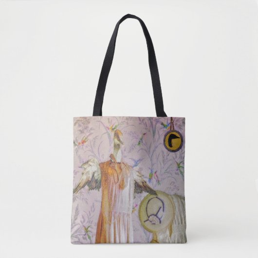 Frau Smews Portrait Tasche (Vorderseite)