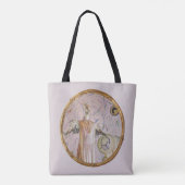 Frau Smews Portrait Tasche (Rückseite)