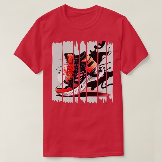 Frau Sneaker T-Shirt (Design vorne)