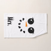 Frau Snow Woman Weihnachtsbadezimmer Handtuch Set (Handtuch)