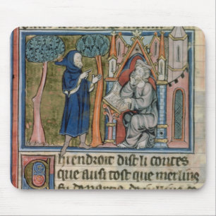 Frau Spant 95 f.268 MERLIN schreibt die Geschichte Mousepad