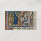 Frau Spant 95 f.268 MERLIN schreibt die Geschichte Visitenkarte (Rückseite)