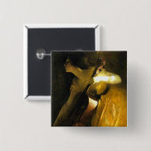 Frau spielt Cello Button (Vorne & Hinten)