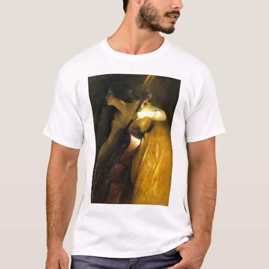 Frau spielt Cello T-Shirt (Vorderseite)