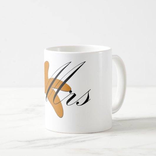 Frau Starfish Kaffeetasse (VorderseiteRechts)