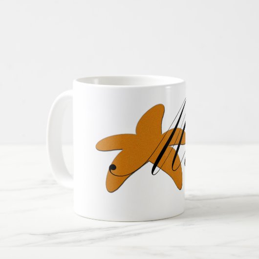 Frau Starfish Kaffeetasse (Vorderseite Links)