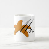 Frau Starfish Kaffeetasse (Mittel)
