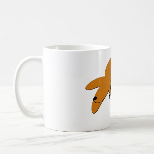 Frau Starfish Kaffeetasse (Links)