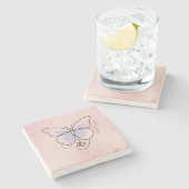 Frau Steinuntersetzer (Seitenansicht)