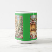 Frau Stitchy Weihnachten Kaffeetasse (Mittel)