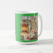 Frau Stitchy Weihnachten Kaffeetasse (VorderseiteRechts)