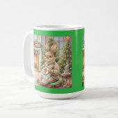 Frau Stitchy Weihnachten Kaffeetasse (Vorderseite Links)
