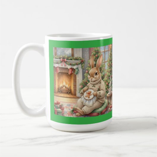 Frau Stitchy Weihnachten Kaffeetasse (Links)