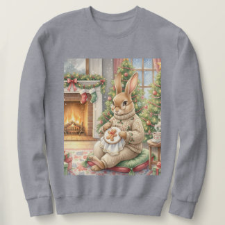 Frau Stitchy zu Weihnachten Sweatshirt