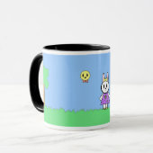 Frau Suny Bunny Mug Tasse (Vorderseite Links)