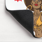 Frau Super Foxy Mousepad (Ecke)