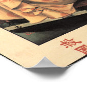 FRAU SUPERSTAR Film Old Shanghai Werbung Poster (Ecke)