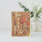 Frau Supp. Pers.Genghis Khan und seine Ehefrau Postkarte (Stehend Vorderseite)