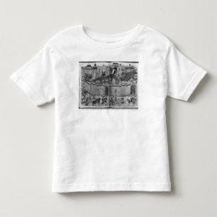 Frau Suppl PersanMongols unter der Führung Kleinkind T-shirt