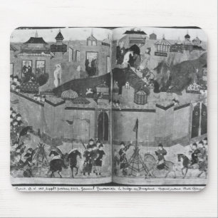 Frau Suppl PersanMongols unter der Führung Mousepad