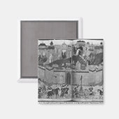 Frau Suppl PersanMongols unter Leitung Magnet (Vorderseite/Rückseite)